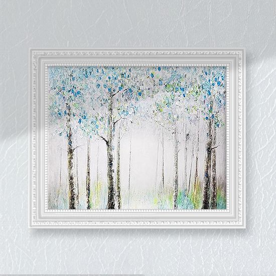 자작나무아트 풍경화 숲속 나무 그림 액자 DIY 그림