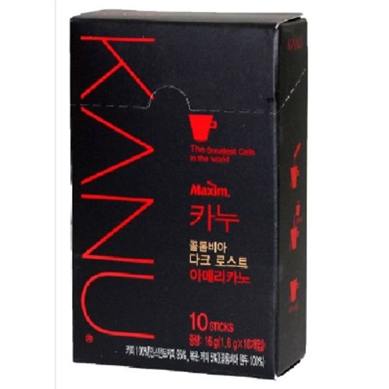 카누 다크 로스트 아메리카노 원두 스틱 커피 10T