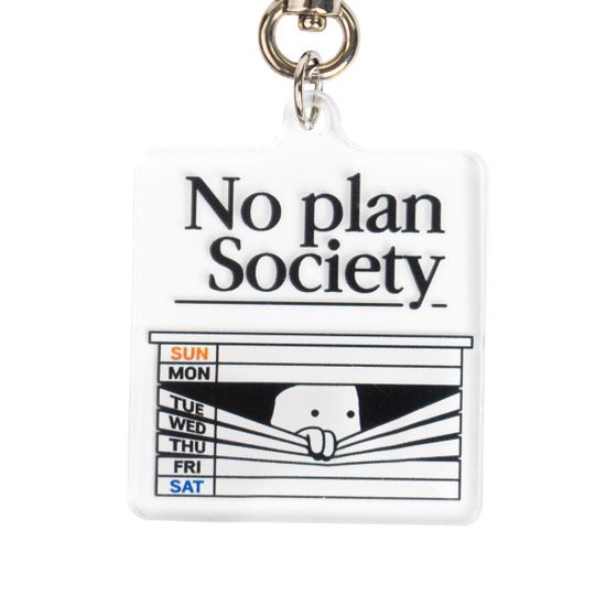 Mr.Donothing Acrylic Key-ring - No Plan Society