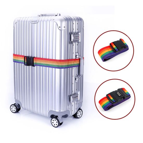 캐리어 일자 잠금 스트랩 버클 자물쇠 벨트 LM-0177