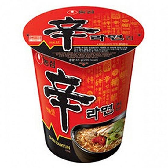 nongshim 농심 신라면 작은컵 65gx6개x4BOX