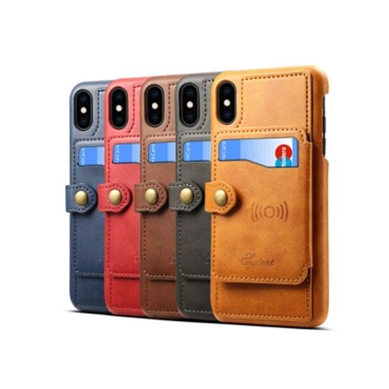 아이폰 마그네틱 가죽 카드 수납 지갑 휴대폰 케이스