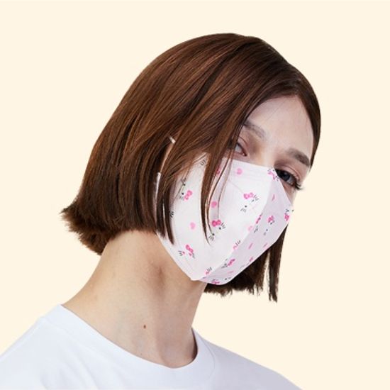 어린숨엣지 산리오 패턴마스크 30매 (대/중/소)