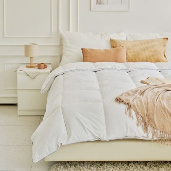 자가발열 구스다운 벨벳 이불 2color