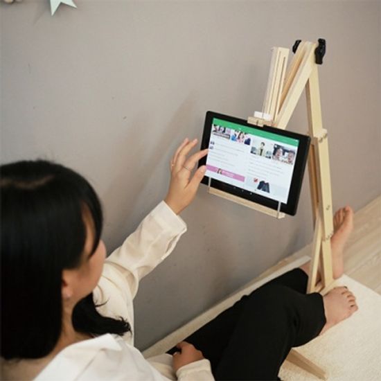 스마트미 DIY핸즈프리 독서대 누워서보는 독서대 