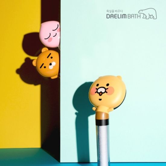 카카오프렌즈 녹물염소 수압상승 필터샤워기 [춘식이]