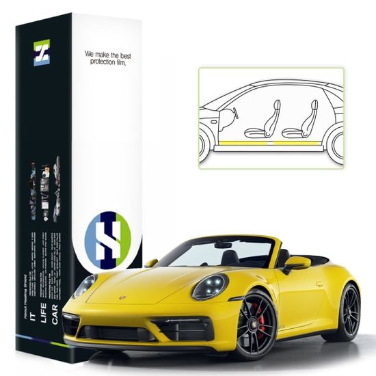 포르쉐 911 카레라 GTS 카브리올레 2023 PPF 도어스텝