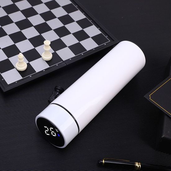 LED 터치 온도계 온도표시 보온병 460ml(W7C6BE0)