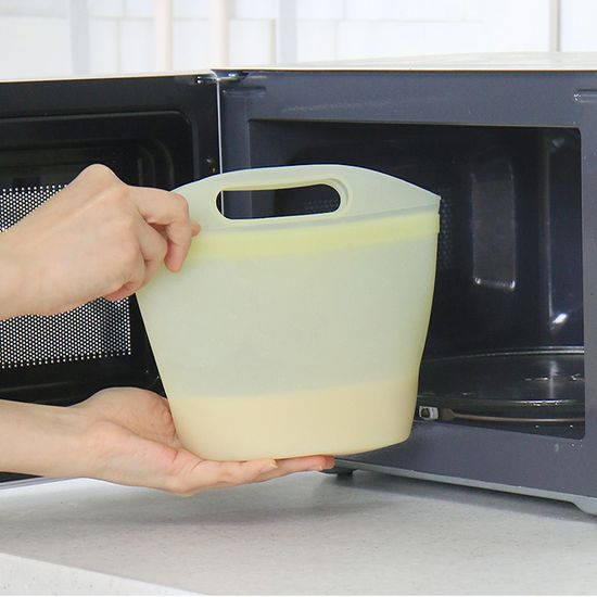 모코 손잡이 실리콘 지퍼백 500+1000+1500ml 세트 3p