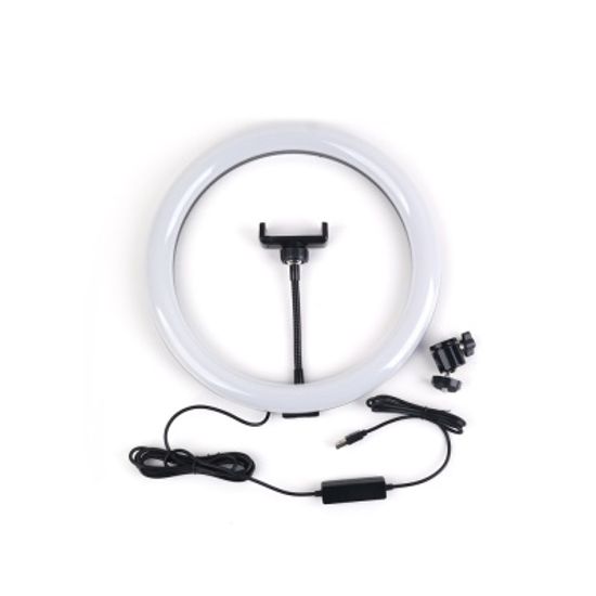 개인방송용 LED 라이트 원형 램프 (20cm) LCIF302