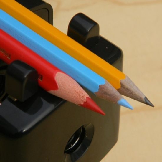 색연필과 굵은 연필용...카알 아동용 점보 연필깎이