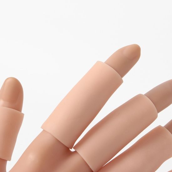 손가락 보호 실리콘 커버 5p 손톱보호 실리콘골무