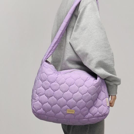 Bubble cross bag_purple