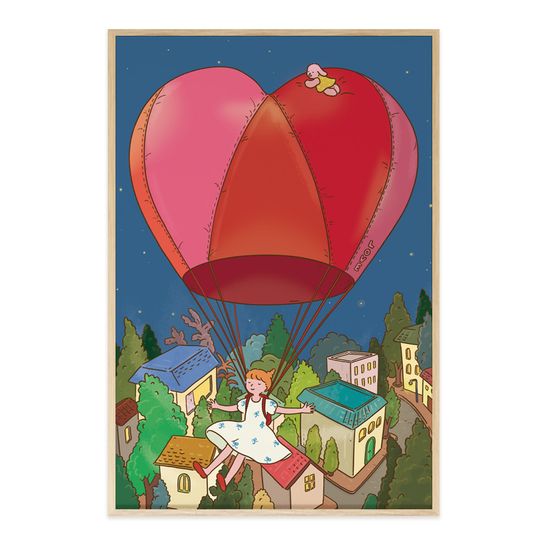 FALLING IN LOVE, 꼬모소이 작가 그림