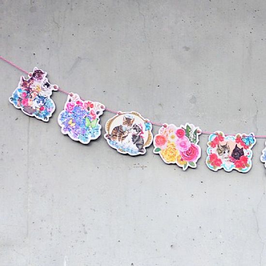 CAT GARLAND 고양이 가랜드
