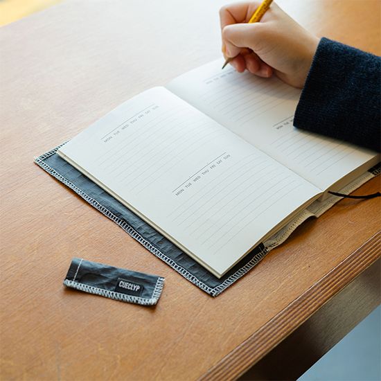 해뉴3 북커버 다이어리 펜슬캡 SET - 블랙 북커버