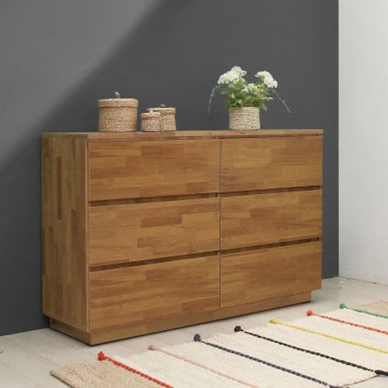 리엄 와이드 서랍장 3단