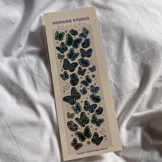 몽환나비 스티커 3종