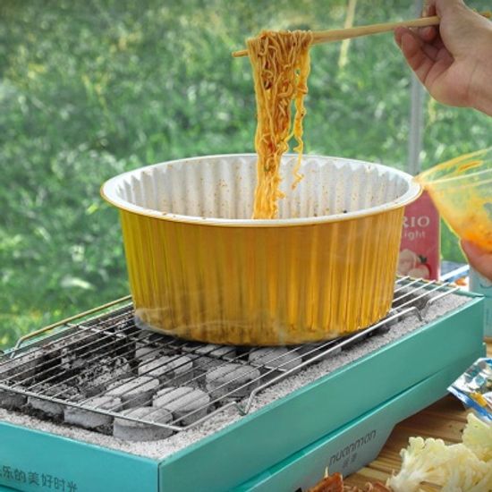 한번쓰면 계속쓰는 1회용 캠핑그릴+숯 꼬치화로