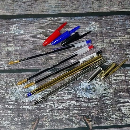 BiC 빅 크리스탈 1.0mm 유성볼펜 1다스(12자루)