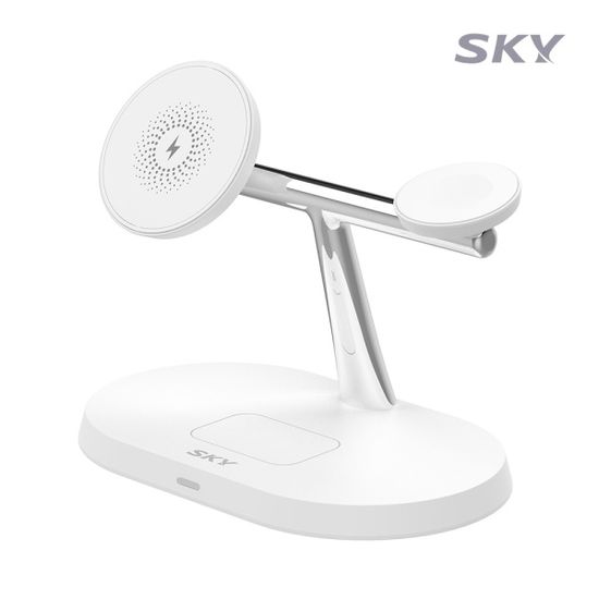 스카이 필 3in1 아이폰 맥세이프 무선충전기 W54MAG