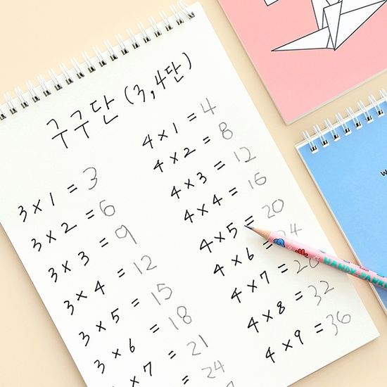 [2권SET]인디고어린이 초등 두툼 도화지 종합장(35매)