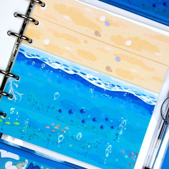 청량한 바다 마스킹 시즌2 마테 - 찰랑이는 바닷물