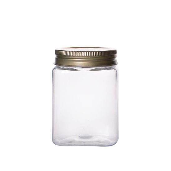 견과류 보관용기 사각통 곡물 잡곡 과일청 300ml 280p