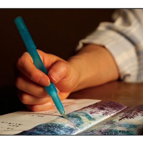 펜텔 수채화붓 워터 브러쉬 Vistage XFRS-M 1봉(5개)