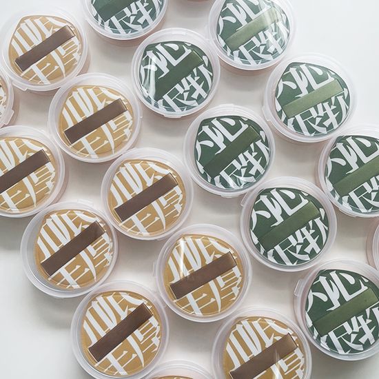 통통 왕모찌 쿠션 퍼프 10개 세트