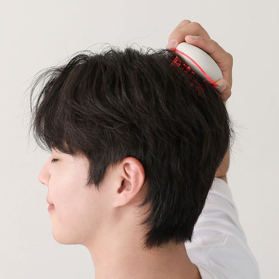 무아스 3 in 1 EMS 두피 케어 마사지기 뷰티디바이스