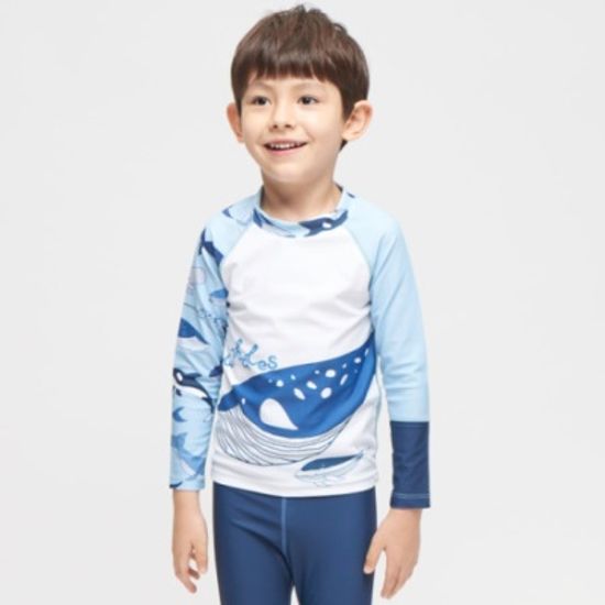 스윔키즈 고래 래쉬가드