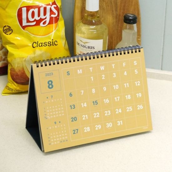 리훈 2023년 레트로 탁상달력 책상 데스크 카렌다