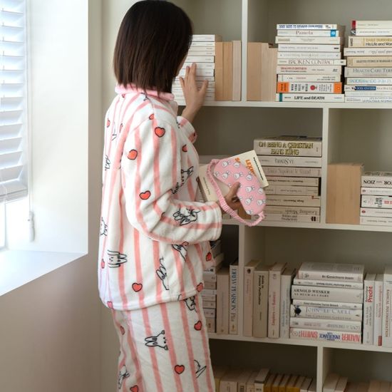 루카랩 베니 극세사 홈웨어 파자마