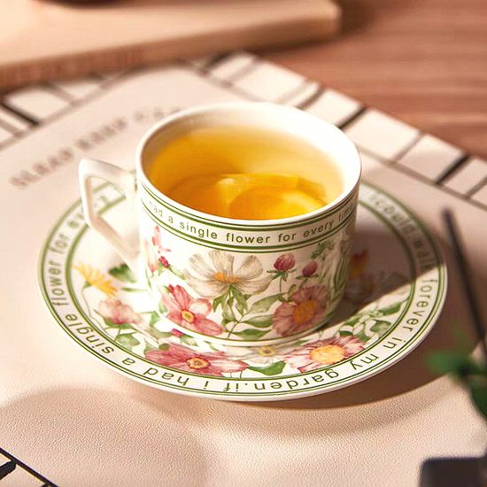 홈카페 보타닉가든 커피잔 찻잔 1인세트