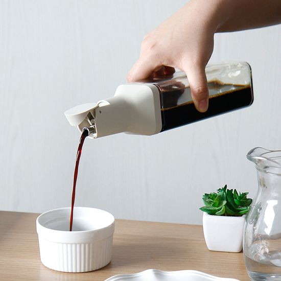 보타 자동개폐 사각 오일병 500ml 4p 세트