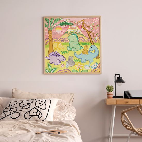 네가 사는 제주_공룡놀이, 루씨쏜 작가 그림