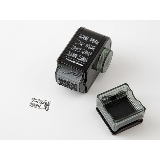 Paintable Rotating Stamp Dial - Life