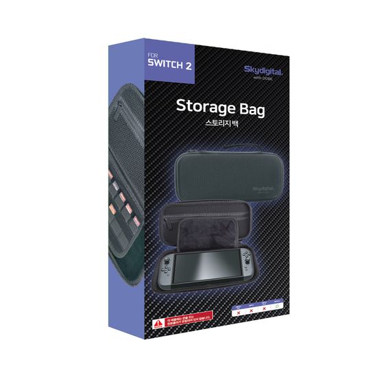 스카이디지탈 닌텐도 스위치2 수납 가방 슬림 파우치 