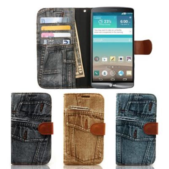 오리지날 데님 카드수납 다이어리 케이스(G3)