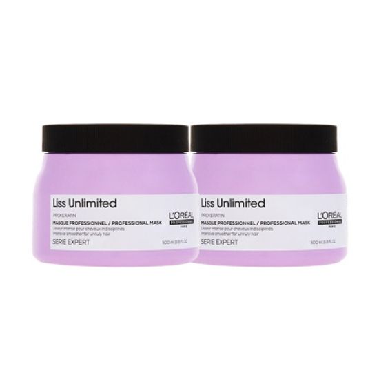 로레알 리스 언리미티드 마스크 500ml 2개 (묶음)