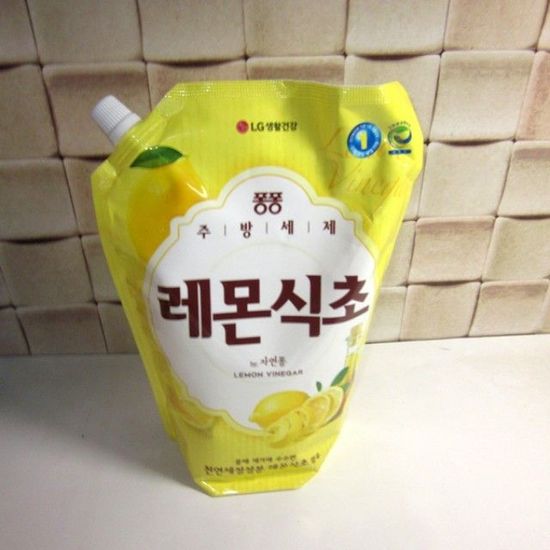레몬식초리필 1200ml 세제 과일세척(WAEDFF8)