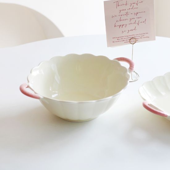 쁘띠 프릴 스프볼 샐러드볼 파스타볼 홈카페 선물