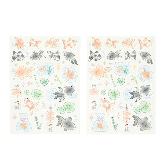 아트박스 금붕어 타투스티커