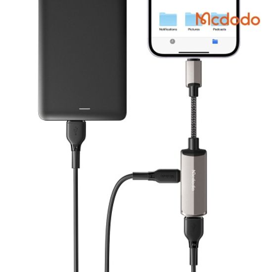 맥도도 2in1 라이트닝 8핀 충전 + USB-A OTG 듀얼젠더