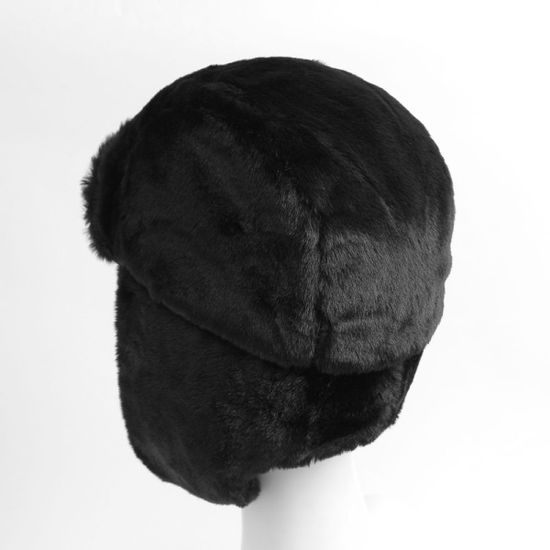 풍성한 귀달이 군밤모자(블랙)/ 겨울 방한모자