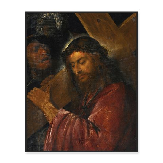 티치아노 - 십자가를 지고 가시는 그리스도 