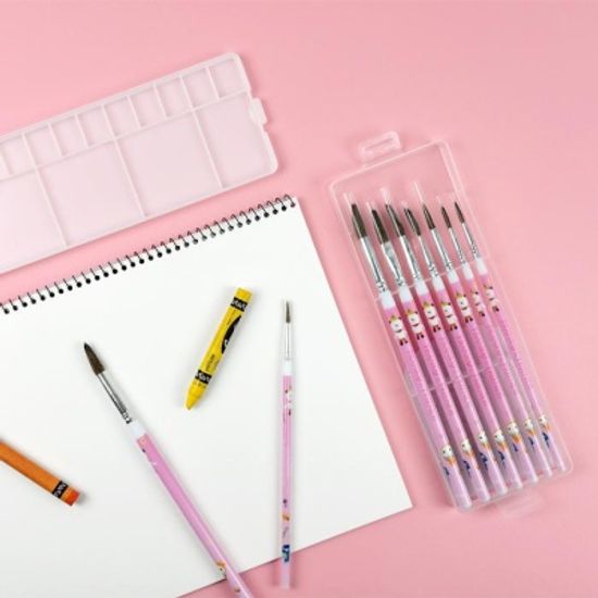 11784 붓+팔레트세트(FR)-핑크