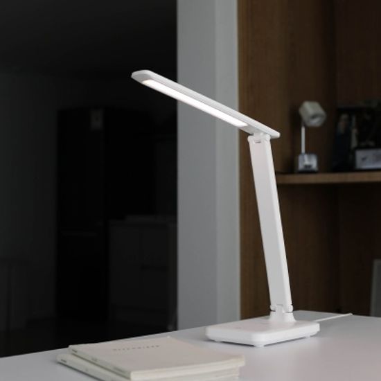 [무아스] 시력보호 3색 LED스탠드 터치조작 독서실
