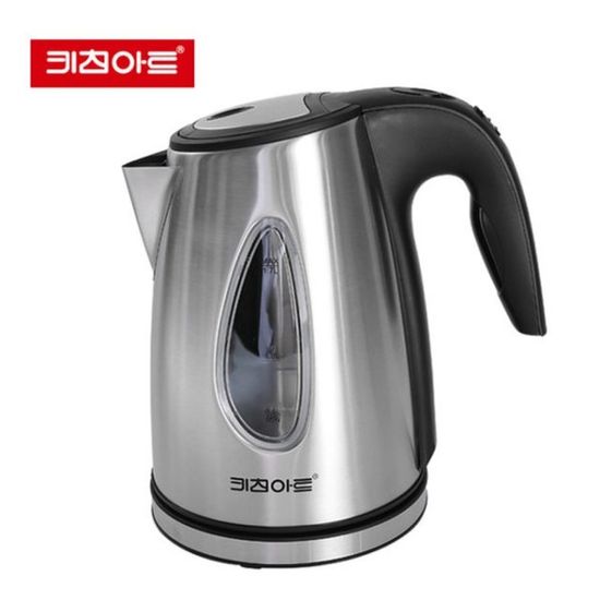 키친아트무선 전기주전자 1.7L 라팔 스텐 커피포트[W3